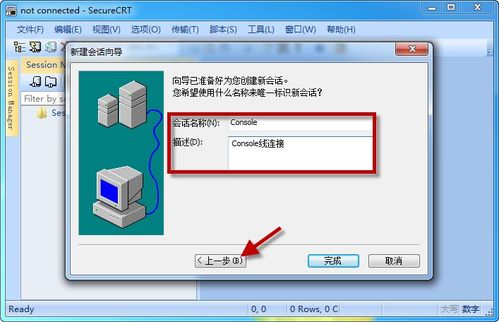 设置crt使用console连接网络设备
